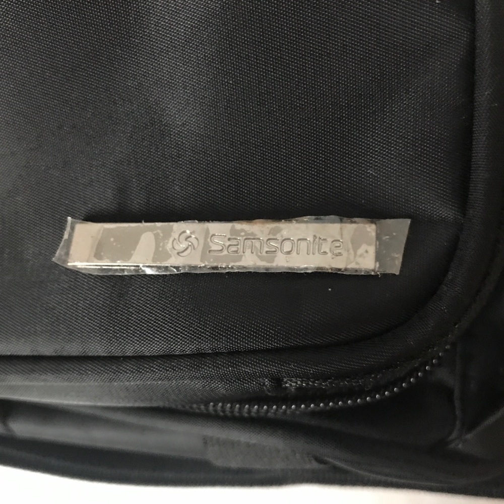 Samsonite Black nylon waist belt fannny pack new - Picture 9 of 9